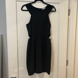 Everly Black Cut-Out Dress